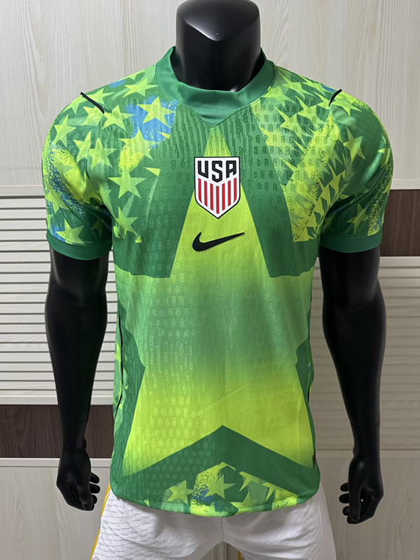 26/27 USA Gatekeeper Green Player Version Soccer Jersey