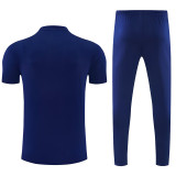 26/27 Man City Royal Blue shirts pants suit(圆领)