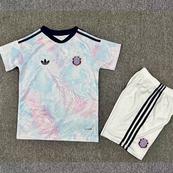 25/26 Costa Rica Away Kids Soccer Jersey