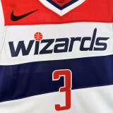 22/23 Wizards YONG # 3 White Top Quality Hot Pressing NBA Jersey