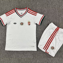 25/26 Hungary Away Kids Soccer Jersey