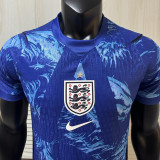 26/27 England Goalkeeper Blue Player Version Soccer Jersey