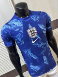26/27 England Goalkeeper Blue Player Version Soccer Jersey