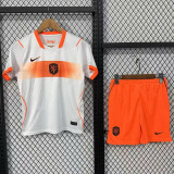 26/27 Netherlands Away Kids Soccer Jersey