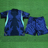 26/27 Brazil Away Kids Player Version Soccer Jersey#童装球员