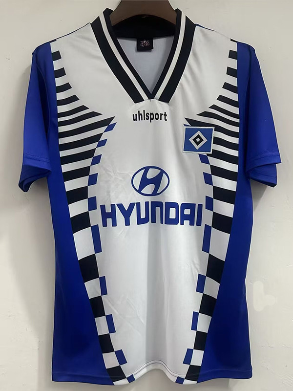 1996 Hamburger SV Away Retro Soccer Jersey