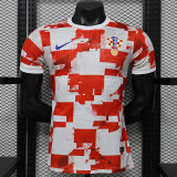 26/27 Croatia Special Edition Red White Player Version Soccer Jersey
