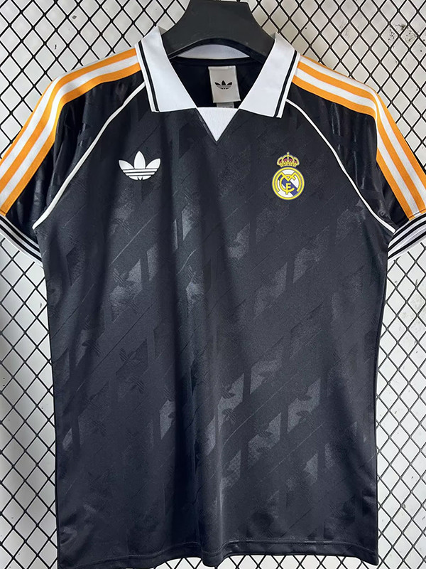 26/27 RMA Black Retro Edition Soccer Jersey