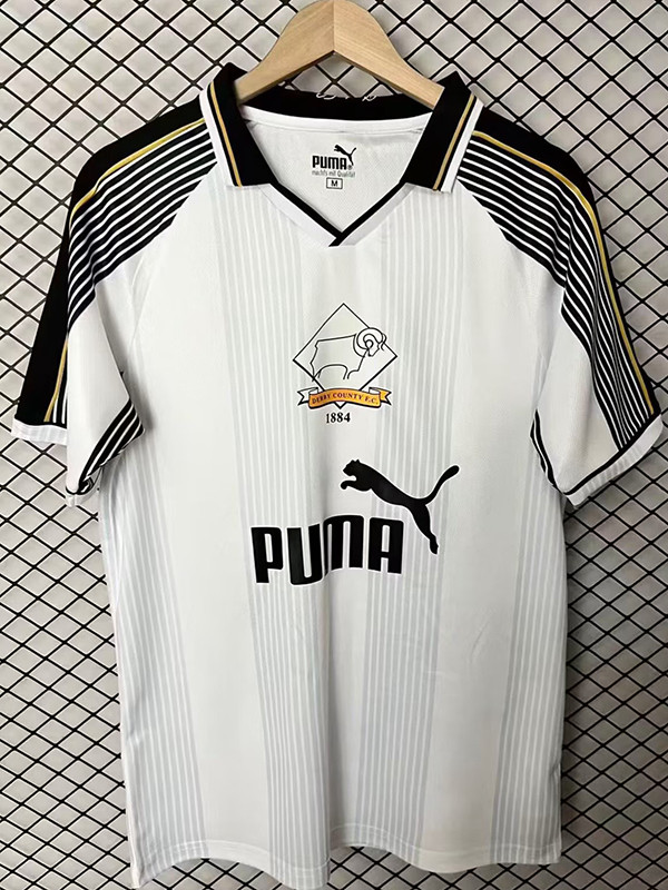 1995/1996 Derby County F.C Home Retro Soccer Jersey