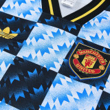 26/27 Man Utd Blue Black shirts pants suit