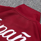 26/27 Spain Maroon Jacket Tracksuit#A26037