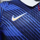 26/27 France Home Player Version Long Sleeve Soccer Jersey(embroidery star刺绣星)