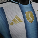 Argentina 2026 World Cup Home Player Version Soccer Jersey