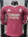 26/27 RMA Home Third Player Version Long Sleeve Soccer Jersey