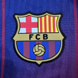 25/26 BAR Home Print Personalized AD Player Version Soccer Jersey