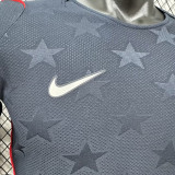 26/27 USA Away Player Version Long Sleeve Soccer Jersey