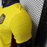 26/27 Ecuador Home Player Version Soccer Jersey(V领)