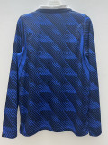 26/27 France Home Long Sleeve Soccer Jersey