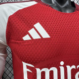 26/27 ARS Home Player Version Long Sleeve Soccer Jersey