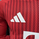 26/27 Bayern Home Player Version Long Sleeve Soccer Jersey