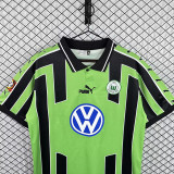1999/2000 Wolfsburg Away Retro Soccer Jersey