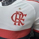 26/27 Flamengo Away Player Version Soccer Jersey(Print all sponsors)球员全广告
