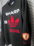 1990/1992  Man Utd Black Retro Hoody