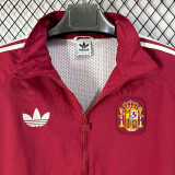 26/27 Spain Red Retro windbreaker