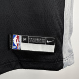 Sa Spurs WE MBANYAMA #1Black Top Quality Hot Pressing NBA Jersey(童装)