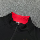 26/27 Brazil Black Windbreaker Tracksuit