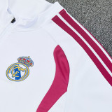26/27 RMA White Half Pull Tracksuit (半拉链)