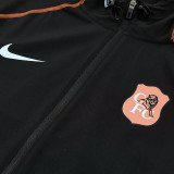 26/27 CHE Black Hooded Windbreaker Tracksuit