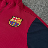 26/27 BAR Red Half Pull Tracksuit#  (半拉链)