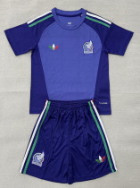 26/27 Mexico Ｇoalkeeper Purple Kids Soccer Jersey