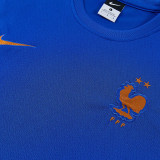 26/27 France Blue Training Short Suit