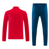 26/27 Portugal  Red Half Pull Tracksuit#  (半拉链)