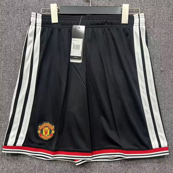 26/27 Man Utd Home Black Shorts Pants