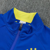 26/27 Brazil Blue Windbreaker Tracksuit
