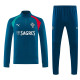 26/27 Portugal Grey Blue Half Pull Tracksuit#  (半拉链)