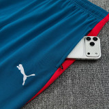 26/27 Portugal Grey Blue Half Pull Tracksuit#  (半拉链)
