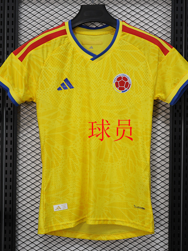 26/27 Colombia Home Women Player Version Soccer Jersey#女球员