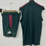 26/27 RMA Green Tank top and shorts suit
