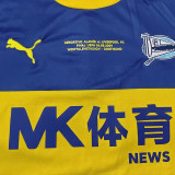 25/26 Deportivo Alavés Blue Retro Soccer Jersey(带西甲章)