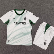 26/27 Monchengladbach Home Kids Soccer Jersey(左袖广告）