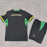 26/27 Monchengladbach Away Kids Soccer Jersey(左袖广告）