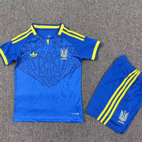 26/27 Ukraine Away Kids Soccer Jersey