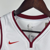 HEAT WADE #3 White KidsTop Quality Hot Pressing NBA Jersey(Ｖ领童装)
