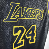 LAKERS BAYANT#24 Snakeskin Black Kids Top Quality Hot Pressing NBA Jersey(童装)