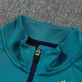 26/27 Brazil Royal Blue  Jacket Tracksuit