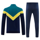 26/27 Brazil Royal Blue  Jacket Tracksuit